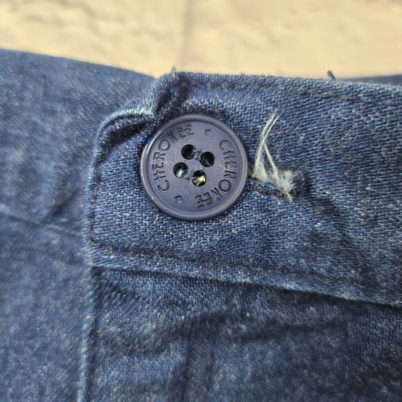 Vintage Cherokee Women's Jeans Pleated Tapered Front Yoke Dark Wash size 12 READ - Picture 8 of 15